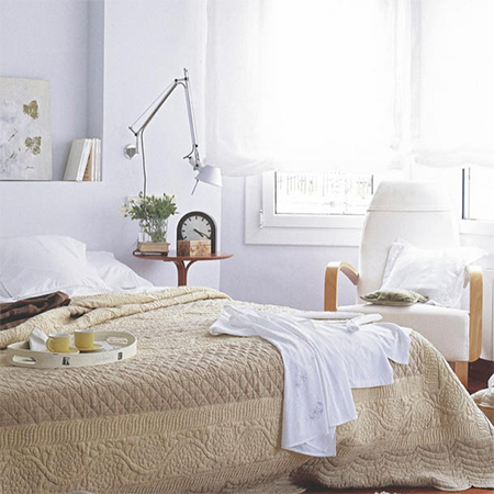 how to decorate warm comfortable cosy bedroom neutral colours