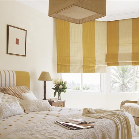 how to decorate warm comfortable cosy bedroom blinds