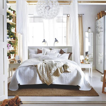 how to decorate warm comfortable cosy bedroom neutrals