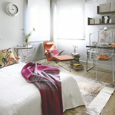 how to decorate warm comfortable cosy bedroom and home office