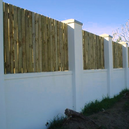 build a reclaimed or planed timber fence