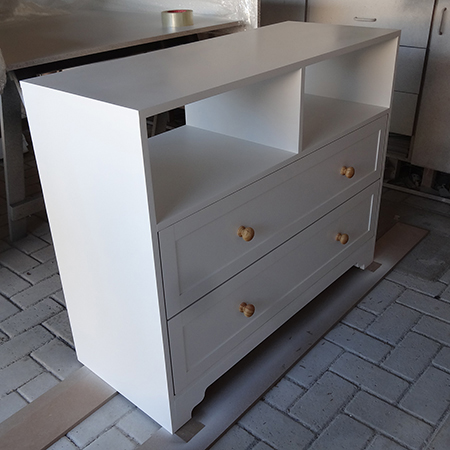 diy how to 2 drawer storage dresser childrens furniture