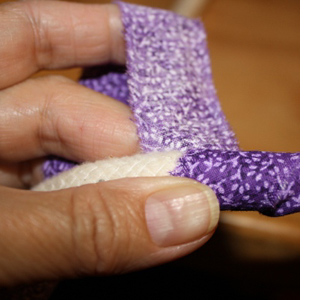 Make a colourful rope rag bowl 