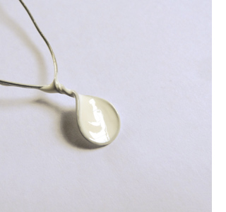 wire flowers with nail polish varnish