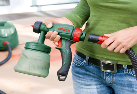 Tips on using a Bosch PFS spray system 