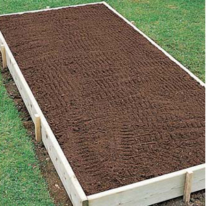 Make a simple raised garden bed 