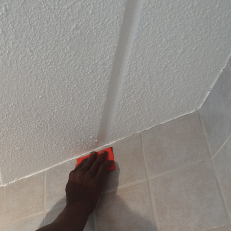 Adding crown moulding or cornice to a bathroom with das products dynamic artistic solutions