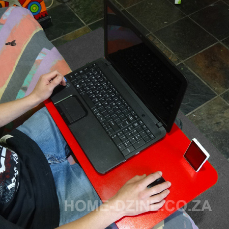 DIY laptop stand or laptop lap tray 