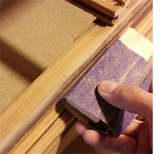 Refinishing furniture