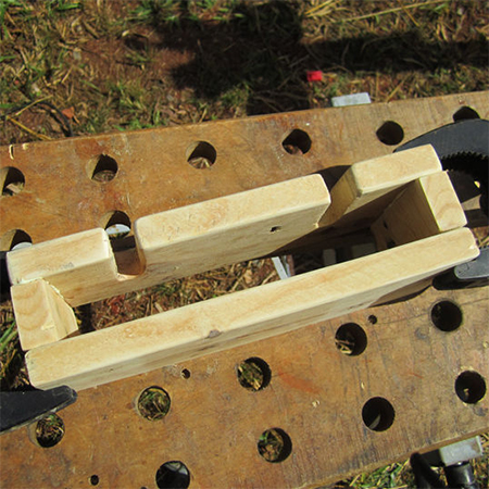 make shelf unit for reclaimed wood wine rack