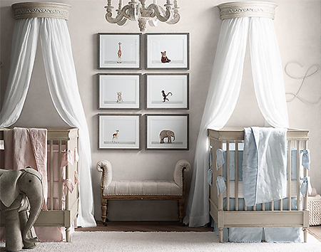twin cot bedroom nursery ideas