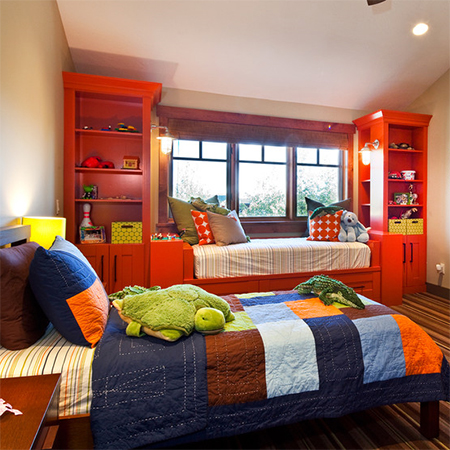 colourful children kids bedroom decorating ideas