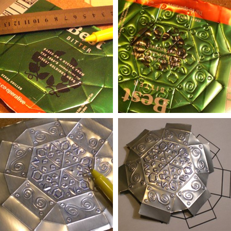 turn aluminium aluminum tins cans into trinket boxes