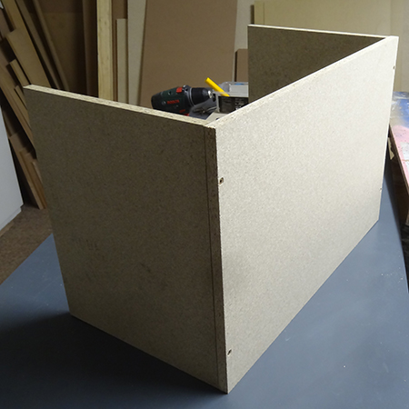 Cheat's diamond-tufted ottoman