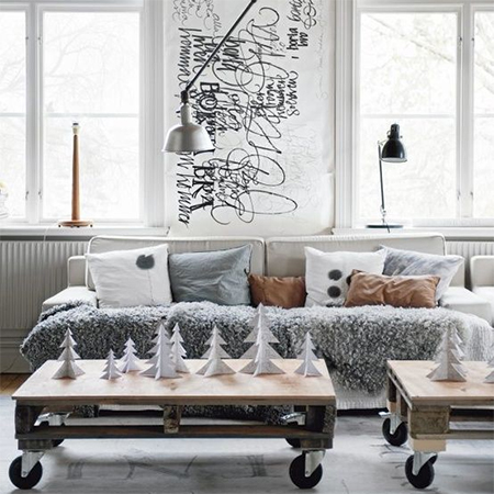 Christmas decor ideas on a budget scandinavian style