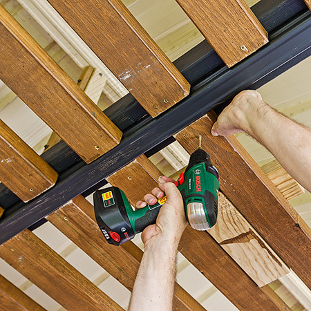 Turn a carport into a stylish patio