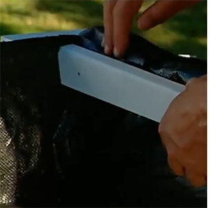 Build a covered sandpit