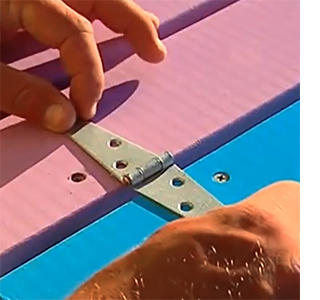 Build a covered sandpit