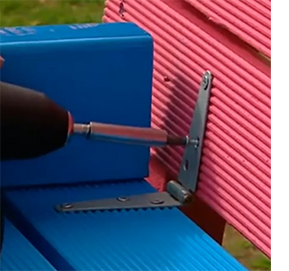 Build a covered sandpit