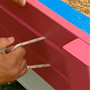 Build a covered sandpit