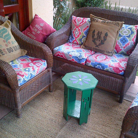 Table gets a Moroccan makeover with rustoleum