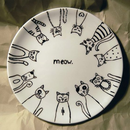porcelain ceramic pen gift ideas white crockery