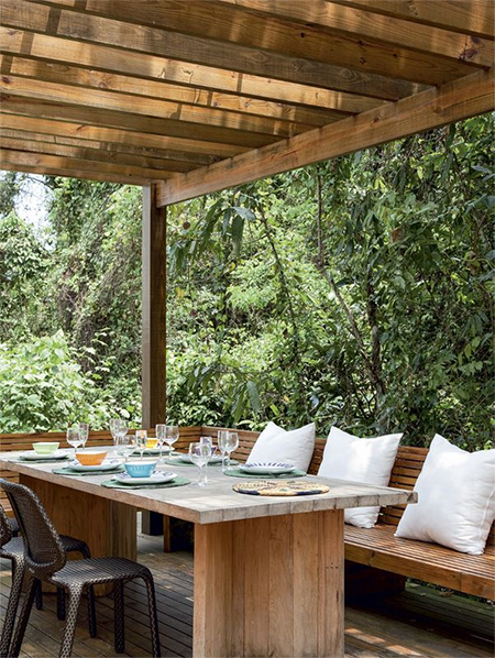 HOME DZINE Garden | Gorgeous outdoor dining tables you can make
