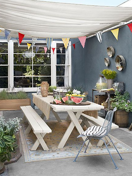 how to make your own diy outdoor dining table