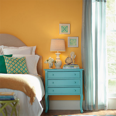 Use colour to add personality to home