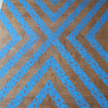 Make your own chevron wall art