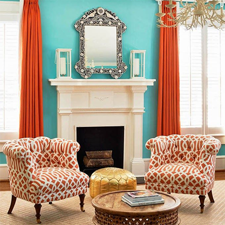 Use colour to add personality to home