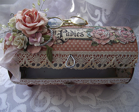 Gift box ideas using pringles container