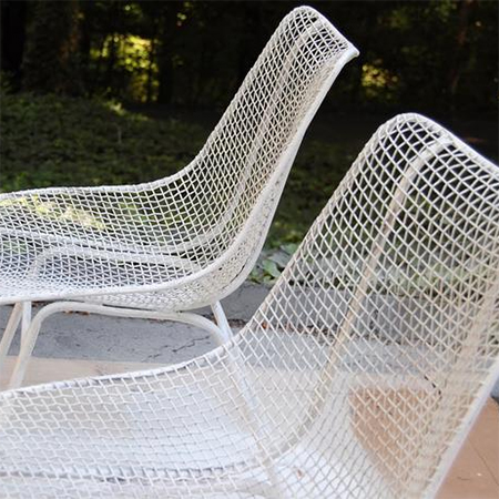 Give rusty steel furniture a makeover