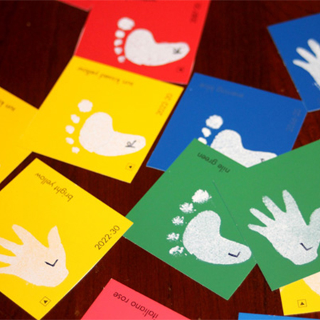 Outdoor twister fun in the garden