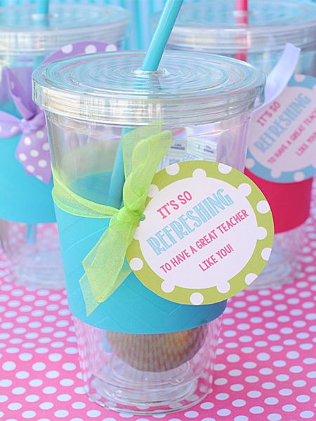 Adorable, quick and easy teacher appreciation gift ideas