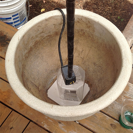 make a cool diy water feature for garden