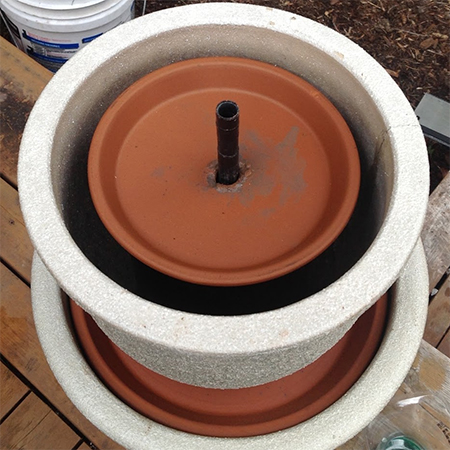 make a cool diy water feature for garden