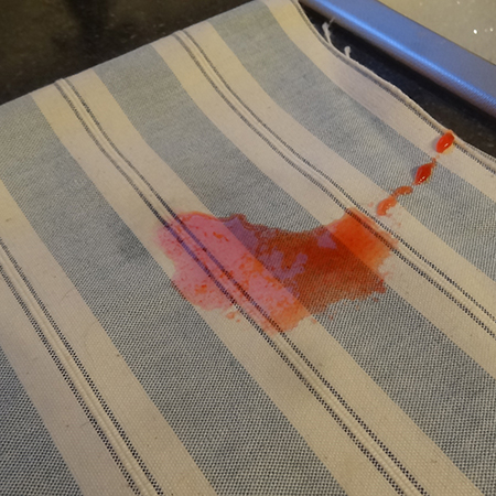 rustoleum never wet waterproof and stain proof fabric