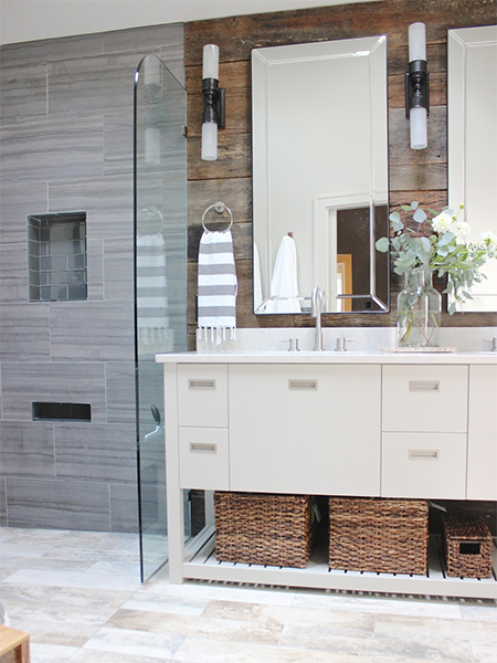 eighties bathroom renovation modern rustic ideas after