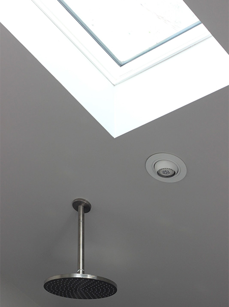 eighties bathroom renovation modern rustic ideas skylight