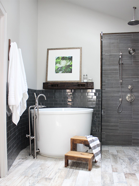 eighties bathroom renovation modern rustic ideas soaking tub