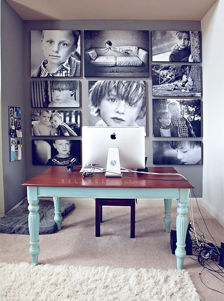 Creative ways to display your family photos 