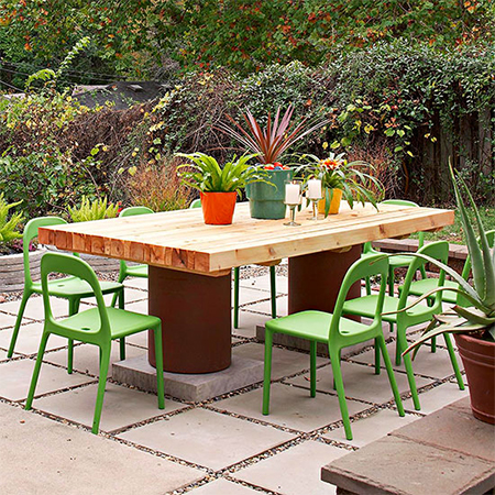 patio ideas for revamp outdoor entertainment dining area