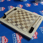 Make a pine chess board