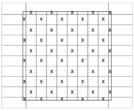 Make a pine chess board