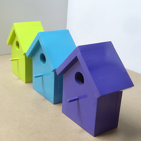 rustoleum 2x spray paint pretty painted birdhouses