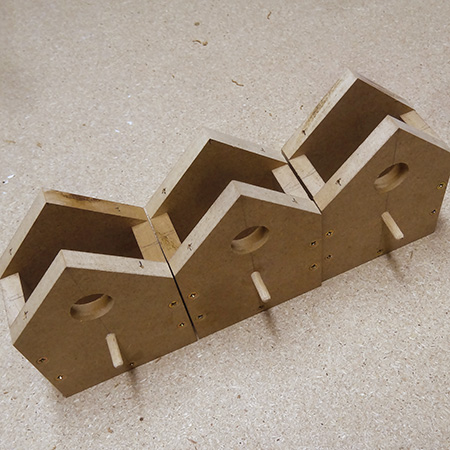 Pretty birdhouses with Rust-Oleum 2X Ultra Cover