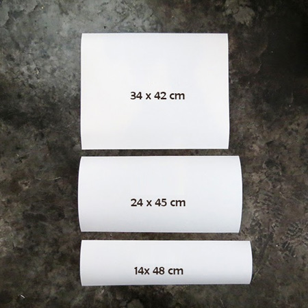 Paper wall lights that add modern glamour