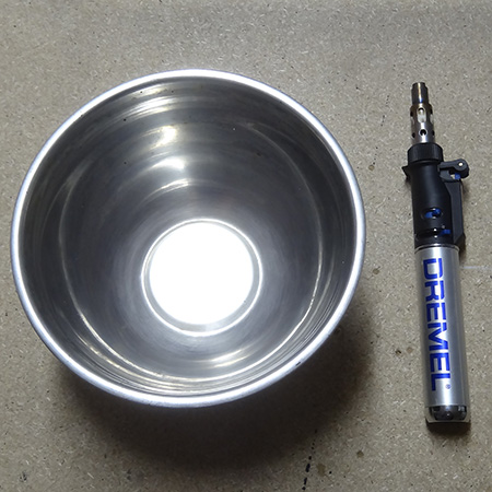 Fun bowl made with plastic figurines