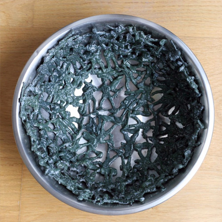 Fun bowl made with plastic figurines